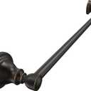 Towel Bar 24inch, Stainless Steel Bathroom Towel Rack Wall Mounted, Heavy Duty Towel Rod, Towel Holders for Bathroom, Kitchen (Oil Rubbed Bronze)