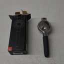 Large Lemon Squeezer Stainless Steel Press - Non-Slip Grip, Heavy Duty, Manual Design - Effortless Pro-Grade Lemon, Lime, Orange, and Citrus Fruit Hand Held Lemon Juicer Squeezer - No Seeds, Max Juice (Dark Gray)