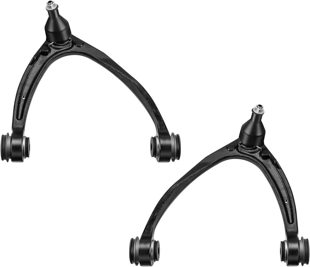 LCWRGS Front Upper Control Arms for 2007-2016 Chevy Silverado Tahoe Avalanche Suburban GMC Sierra Yukon XL Cadillac Escalade ESV EXT with Ball Joint K80669 K80670-2pcs