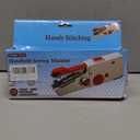 Portable Sewing Machine Handheld for Beginners Electric Black Hand Held Sewing Machines Kit for Adults Kids Boys 8-12 Mini Samll Included Mannual and Accessories Sewing Hem and Quick Stitching