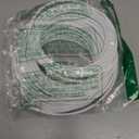 Cat6a Ethernet Cable Slim 75ft Outdoor&Indoor, 28AWG Pure Copper Cat6 Internet Cable for Waterproof & Direct Burial, Flexible Cat6 Ethernet Cable 10G 550MHZ, Cat 6 Network cable for Indoor White