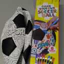 Soccer Ball Coloring Kit for Kids - Soccer Gifts for Girls & Boys - Sports Easter Gifts - 3 4 5 6 7 8 Year Old Boy Birthday Gift - Craft Kits for Kids Ages 4-8 Year - Boy Toys - Games Accessories