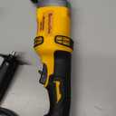 Cordless Angle Grinder Compatible with Dewalt 20V Max Battery(NO Battery) Brushless 4-1/2" Angle Grinder for Cutting, Griding, Polishing(10000RPM) (NO Wheels) (Yellow and Black)