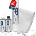 Clear Choice Spa Hot Tub Start Up Kit with Micron Sleeve | Full Year Supply | Includes Spa Drops, Spa Prep, Hose Pre-Filter and Micron Filter Sleeve | Natural Enzyme-Based, Non-Toxic, Hypoallergenic