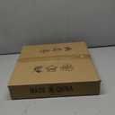 White Lamp Shades Set of 2, Medium Drum Lamp Shade 13"Top x 13"Bottom x 10"High(Spider), Lampshades Replacement for Table Lamps Floor Lamps, Natural Linen Hand Crafted, Easy Assembly Required