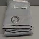 ChrisDowa 100% Blackout Curtains for Bedroom with Black Liner, 2 Thick Layers Total Blackout Thermal Insulated Grommet Window Curtains 63 Inch Length 2 Panels Set (Light Grey, 52 x 63 Inch)