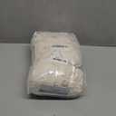 Turquoize Stretch Dining Chair Covers Seat Covers for Dining Room Chair Covers Set of 6Removable Washable Kitchen Chair Seat Cushion Slipcovers Protector, Ivory White