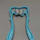 HaSeftni Trigger Point Roller Massager Tool with 6 Balls for Pain Relief deep Tissue Handheld Suitable for Legs Waist Neck and Shoulder Massage Relaxer (Blue)