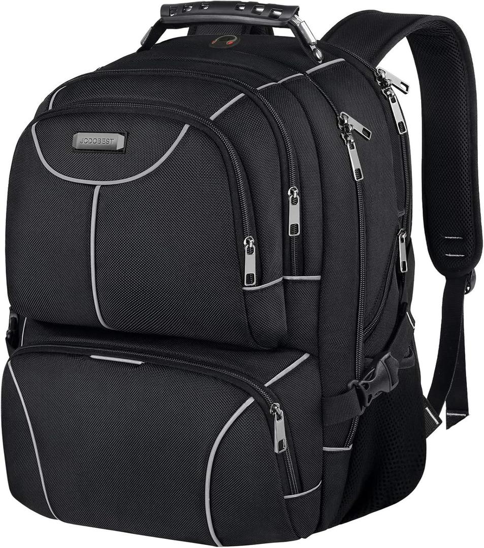 VECKUSON Lunch Bag Backpack, Insulated Cooler Lunch Box Backpack, Extra Large Travel Laptop Backpack TSA Friendly RFID Computer College bag for Women Men Fits 17.3 Inch Laptop