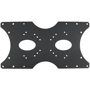 Mount Plus 201D VESA Monitor and TV Mount Extender Conversion Kit | 100x100, 200x200 Convert to 400 x 200 Adapter Plate for TV Wall Mounts | Heavy Duty and Hardware Included