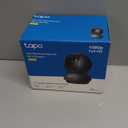 Tapo 1080P Indoor Pan/Tilt Wired Security Camera - Works as a Baby & Pet Monitor, Motion Detection, 2-Way Audio, Siren, Night Vision, Subscription-Free Local Storage or Optional Cloud, Black, C201