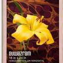 Suede 18x24 Frame - Single Frame, Christmas Elegant Pink 18 x 24 Poster Frame, 18x24 Picture Frame for Artwork Puzzles Photos and Movie Posters