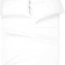 Belizzi Home Cotton Rich California King Sheet Sets - 4 Piece Deep Pocket Bed Sheets Set with Marrowing - Ultra Soft, Wrinkle Resistant, Quick Dry, Easy Care California King Sheets - White