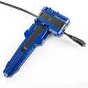 X Winder Launcher, with X Grip for Easy Control, Battling Gyro Accessories(Blue)