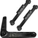 Rear Upper & Lower Control Arms Assembly Compatible with Jeep Liberty 2004-2007 - 3pc Set