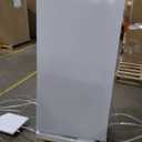 SMETA Upright Freezer 13.8 Cu ft, Convertible Refrigerator Standing Upright Frost Free Stand Up Freezer, Garage Ready Deep Freezerless Refrigerator, Single Door Full Size for Kitchen, White