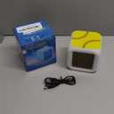 Softball Alarm Clock for Kids Boy Girl 7 LED Color Changing Wake Up Clock Home Decor Bedroom Digital with Temperature Display