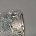 3 Pack Self Closing Door Hinges, 4 Inch Spring Loaded Door Hinges, Adjustable Tension with 5/8'' Radius Corners, for Front, Back Doors, Left and Right Hand, UL Listed, Satin Nickel