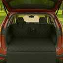 Universal Cargo Liner for SUV  Waterproof Dog Trunk Mat, Non-Slip Back Seat Protector, Car Bed Cover, Pet Barrier, Rear Liner Accessories for Trucks & Sedans, Universal Fit Trunk Cover