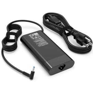 200W Laptop Charger Compatible with HP Omen 15 17 Victus Pavilion Gaming Laptop 15 17 Zbook 17 G5 G6 Fury G10 G9 Create G7 Studio G10 G9 TPN-DA10 L00818-850 Power Supply Adapter