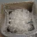 Christmas Lights Ball 7" Sparkling Outdoor Hanging Sphere Lights Twinkling Lights 100 LED Starlight Sphere Soft Twinke Christmas Sphere Lights for Tree Porch Decorations, Cool White - Twinkling