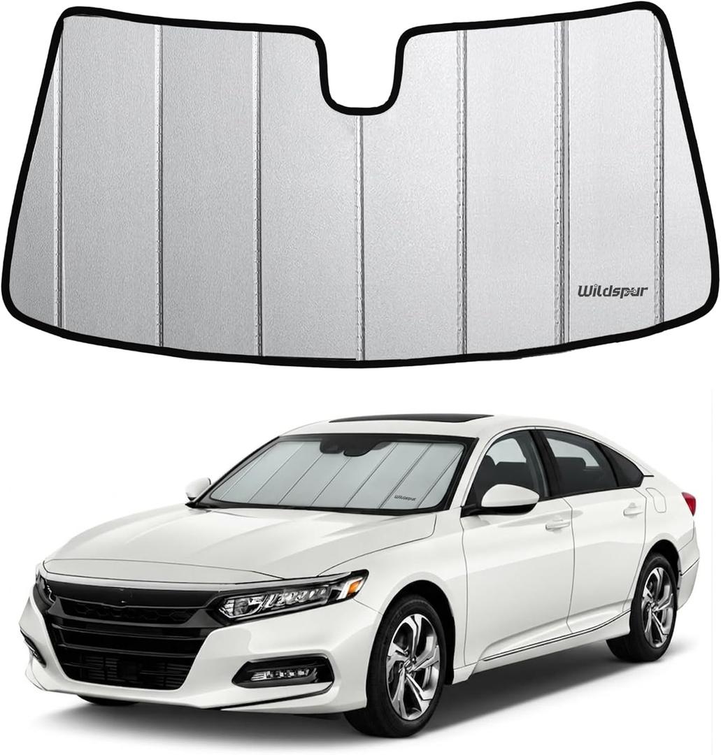 2018-2022 Accord Windshield Sun Shade for Honda Accord 2018 2019 2020 2021 2022 Automotive Car Front Window Sunscreen Sunshade