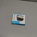 Speck Products Presidio W/Soft Touch for Airpods Pro 2nd/1st Generation Case, Black/Bright Silver