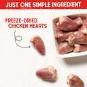 Stella & Chewy's Freeze-Dried Raw Chicken Heart Dog Treats - Single Ingredient, No Additives - Premium Training Treats - Perfect For Picky Eaters - 11oz Bag (11.5 Ounce (Pack of 1))
