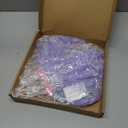 Yinkin 2 Pcs 20 Inch Large LED Butterfly Decorations Mariposas Grandes para Decoracion Giant Light up 3D Butterflies for Wedding Birthday Party Baby Shower Decor(Purple)