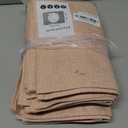 Demetex Pink Placemats Set of 8 Heat Resistant Cloth Place Mats Rectangle Linen Table Placemat for Party Anniversary Wedding, 13x19 inch, Pink