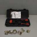 WETOLS Rivet Nut Tool Kit, 14-Inch Rivnut Tool with 7 Metric and SAE Mandrels, Professional Hand Riveter with 70Pcs Rivnuts Assortment Kit, Manual Rivet Nut Gun with Rugged BMC Case