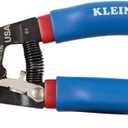 Klein Tools 11053 Klein-Kurve Wire Stripper and Cutter, Made in USA, Stripping / Cutting Tool for 6-12 AWG Stranded Wire, 7-1/8-Inch
