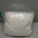 Royale Linens Twin Flat Sheet - Ultra Soft Brushed 1800 Microfiber Flat Sheets Only - Wrinkle Free & Stain Resistant - Hotel Quality Top Sheet for Bed (Twin, Ivory)