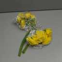 IPOPU Yellow Carnations Artificial Flowers 10PCS Small Faux Flowers 11.4" Fake Carnations Silk Flowers for Home Decor Indoor Easter Decorations Floral Arrangement (Yellow)