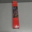 Aluan Christmas Lights Outdoor Meteor Shower Lights White 16 Inch 10 Tubes 360 LED Falling Rain Light Waterproof Snowfall Dripping Icicle Light for Xmas Tree Holiday Decoration Yard Porch Patio