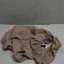 Genina Waterproof Chair Seat Covers Dining Room Chair Covers Stretch Seat Cover for Dinning Room Chair Protector Slipcovers for Kitchen, Hotel (2, Pattern1-Taupe)