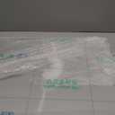 Clear Acrylic Sneeze Guard for Countertop, 24" x 18" x 3.7" Freestanding Splash Guard, 5mm Thick Panel Barrier for Cashier Desk, Reception, Restaurant, Office, Retail Counter Top Protector