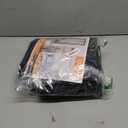 QWR Reinforced Cat Screen Door,Fits Door Opening Size 32''x 80'',Thickened Cat Proof Screen Door Mesh with Zipper Closure for Living Room,Kitchen,Bedroom (U-Type,Black)