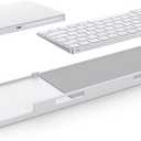 Stand Compatible with Apple Magic Wireless Keyboard and Apple Magic Trackpad (Apple Keyboard & Trackpad are not Included) (1104-White)