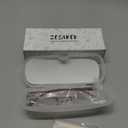 Rimless Bifocal Reading Glasses for Women Frameless Blue Light Blocking Bifocal Clear Top Readers With Tinted Edge 1.0