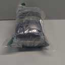 SaphiRose Hooded Rain Poncho Waterproof Raincoat Jacket for Men Women Adults (One Size, Black 2-pack)