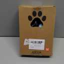 PUPTECK No Pull Dog Harness Small Sized, Adjustable Reflective Dog Harness with Handle Easy Control, Comfortable Soft Padded Pet Vest Harness for Small Dogs, Plaid Black M