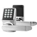 Keyless Entry Door Lock, Electronic Keypad Door Lock with Handle, Digital Door Lock with Keypads, IC Card and Key, Easy Installation for Home, Hotel