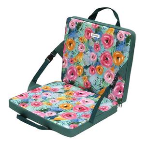 Indoor & Outdoor Folding Chair Cushion Without Back Support, Foldable Portable Stadium Seat,Chair Cushion for Sports Events, Outing, Travelling，Hiking, Fishing