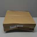 Side Table - Small Round Metal Accent Table for Living Room, Bedroom, Office - Modern Matte Black Pedestal Coffee Table for Small Spaces - 21" Height, Compact Drink Table for Sofa, Corners (White)