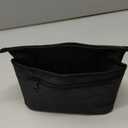 Luggage Travel Cup Holder Attachment for Suitcase Drink Carrier Caddy, Coffee Mug and Tumblers, Traveler Carry on Hands Free Accessory- Gifts for Flight Attendants Travelers Accessories- Black