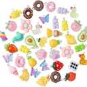 Youdiyla 50pcs Toy Series Pendant Jewelry Making DIY Keychain Earrings Pendant Various Design Charms for Jewelry Making Bracelets Necklace 