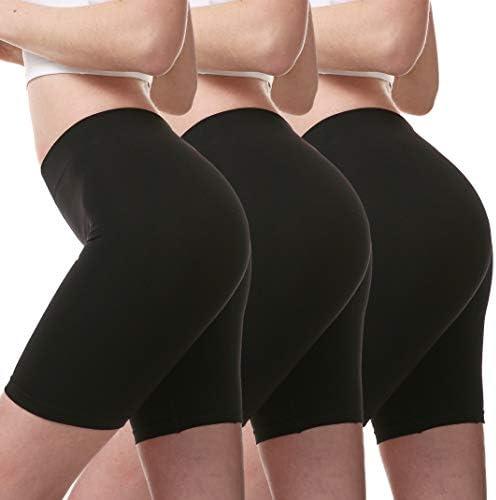 MELERIO Women's Slip Shorts, Comfortable Boyshorts Panties, Anti-chafing Spandex Shorts for Under Dress 16-18 3 Pack MELERIO Women's Slip Shorts, Comfortable Boyshorts Panties, Anti-chafing Spandex Shorts for Under Dress 16-18 3 Pack
