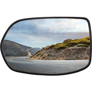 Driver Side Mirror Replacement for Honda CRV 2007 2008 2009 2010 2011 - Left Side Mirror Glass, Rear View Mirrors Glass with Power Heated (Driver Side (Left))