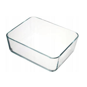 Pyrex Basics Oblong Glass Baking Dish 1.4 L8x6x2 Inch
